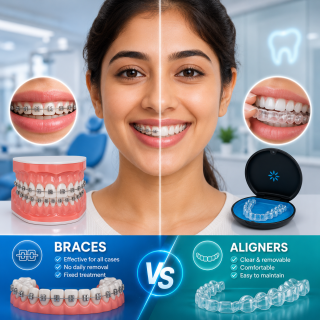 Smile Correction Treatment in Villivakkam: Braces or Aligners?